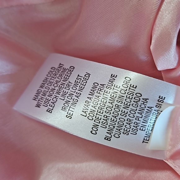 Studio I Pink Beaded Jacket Skirt set 10 - Picture 13 of 14